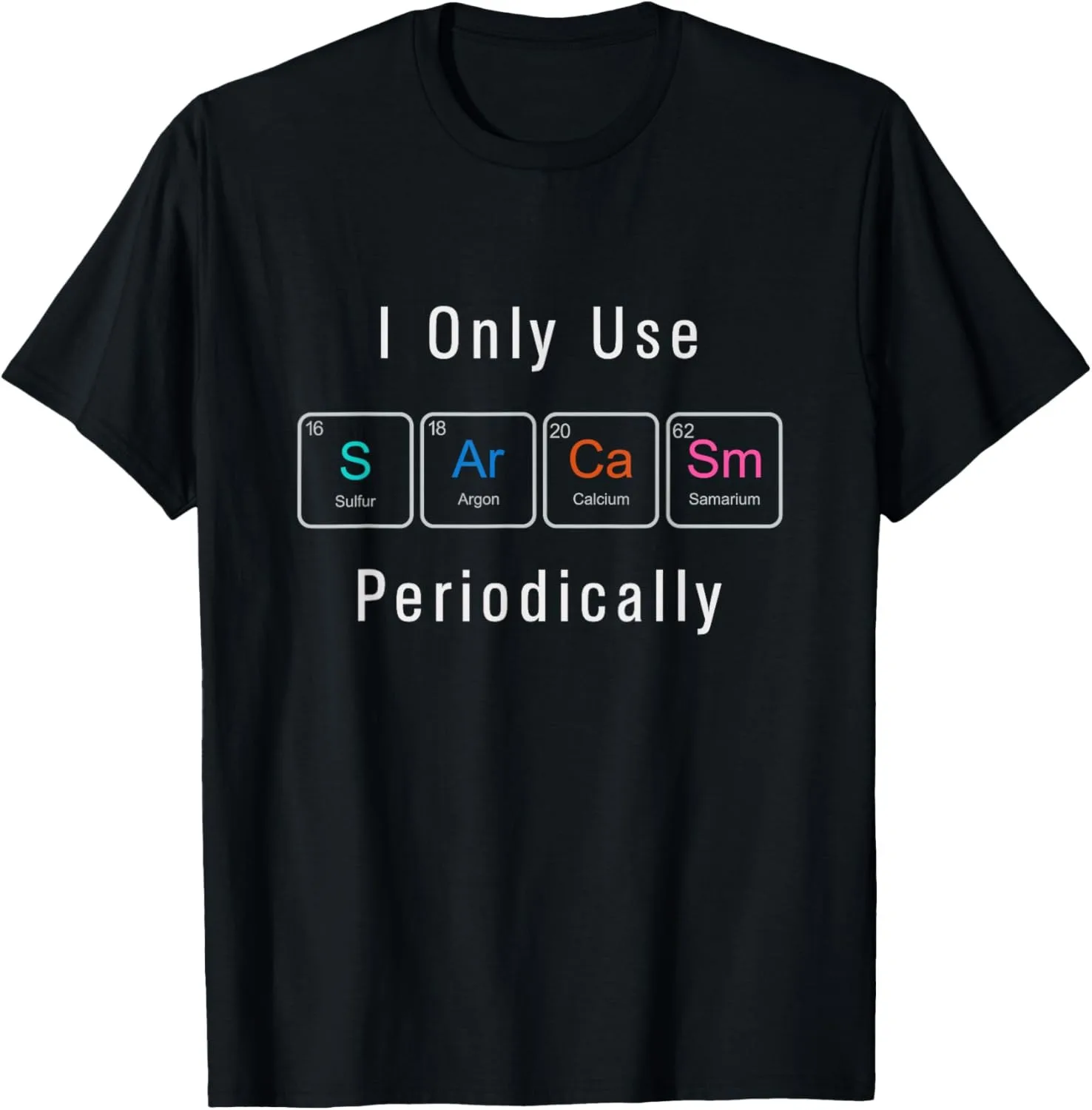 Funny Chemist Gifts I'm in My Element Chemistry Science Nerd T-Shirt Streetwear Clothing Harajuku Vintage Clothes Ropa Hombre