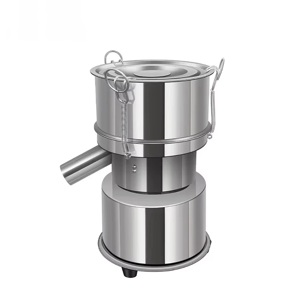 Mini Electric Vibrating Screen Powder Vibrating Sieving Machine Lab Sieve Shaker with 20CM Diameter Stainless Steel Sieve