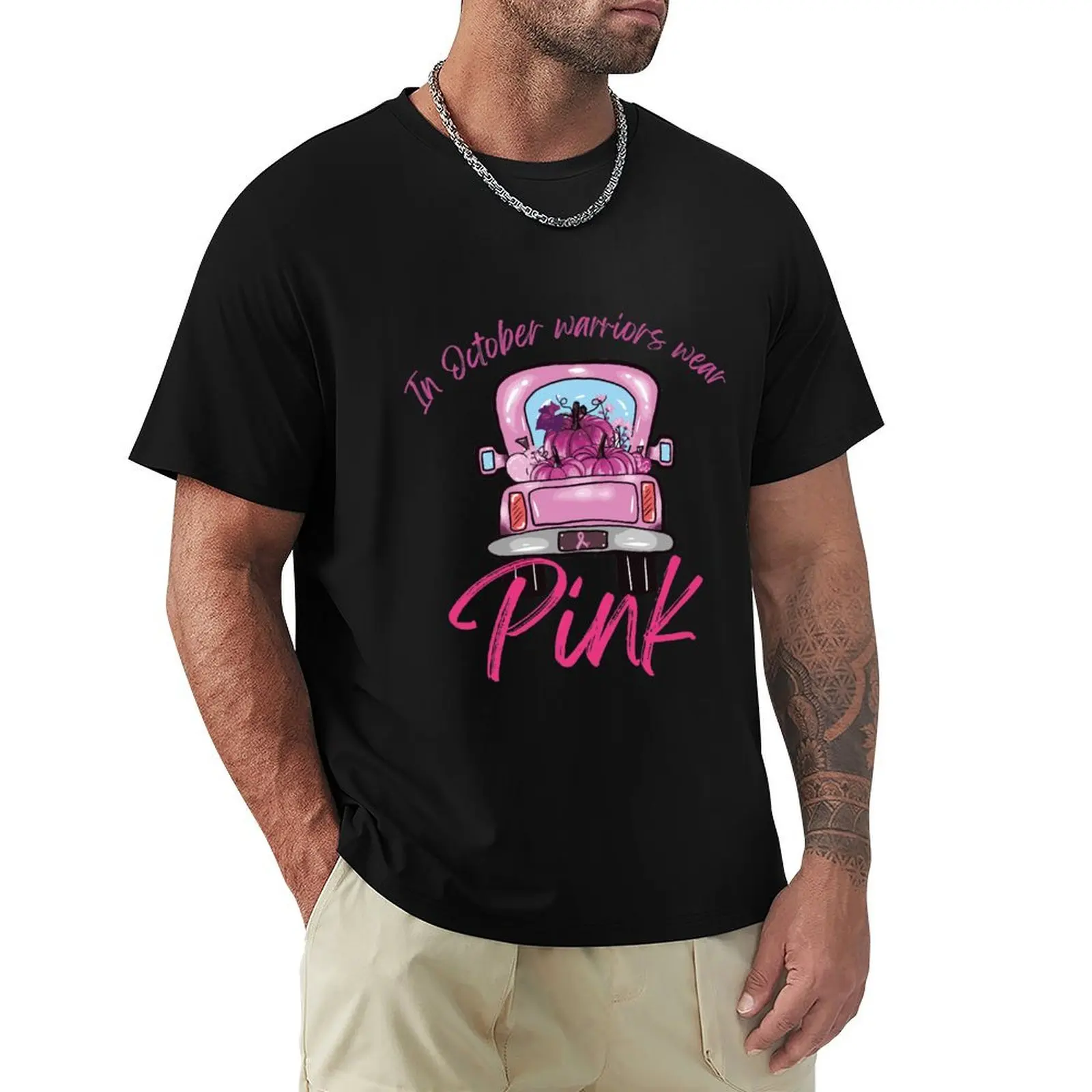 

Breast Cancer - Tinypurpleland T-Shirt Man t-shirt oversizeds clothes for men