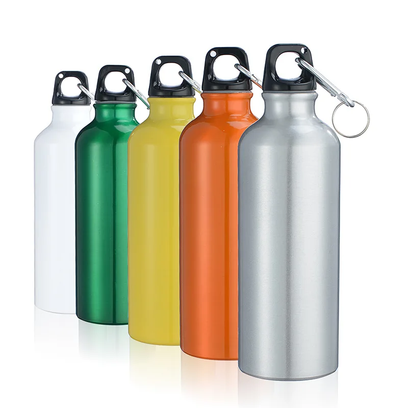 Hiking Alloy Water Bottle 500ml Outdoor Portable Riding Water Bottle