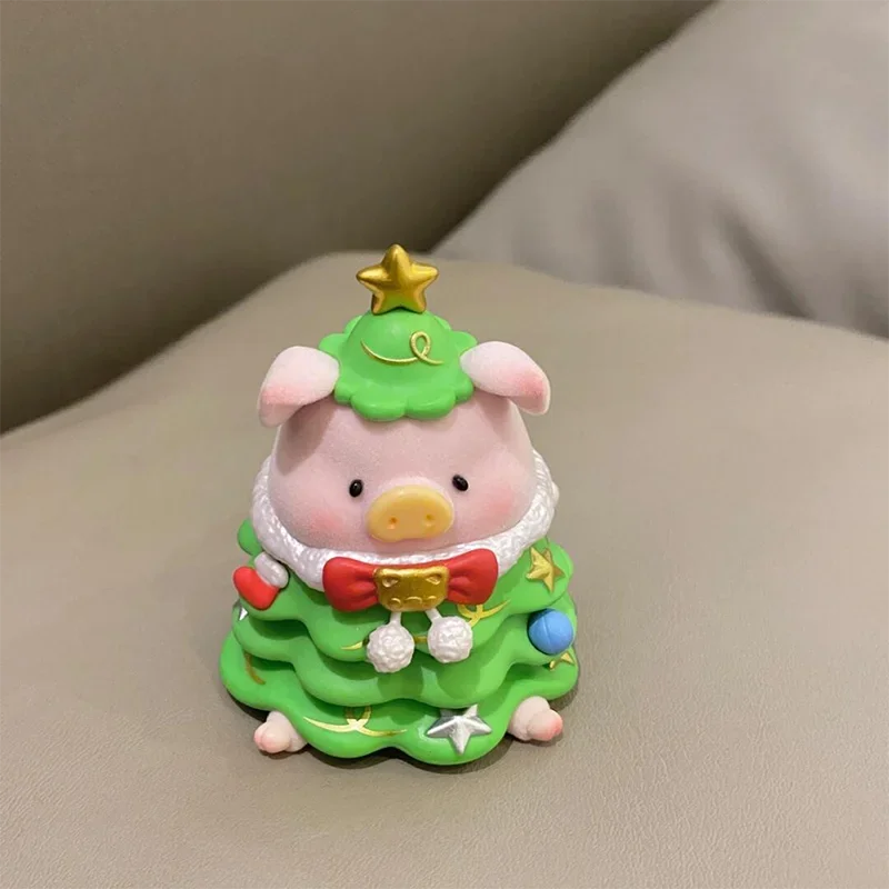 LuLu The Piggy Christmas Land Series Bilnd Box Kawaii Anime Figure Mystery Box Guess Bag Desktop Decoration Home Dolls Toys Gift