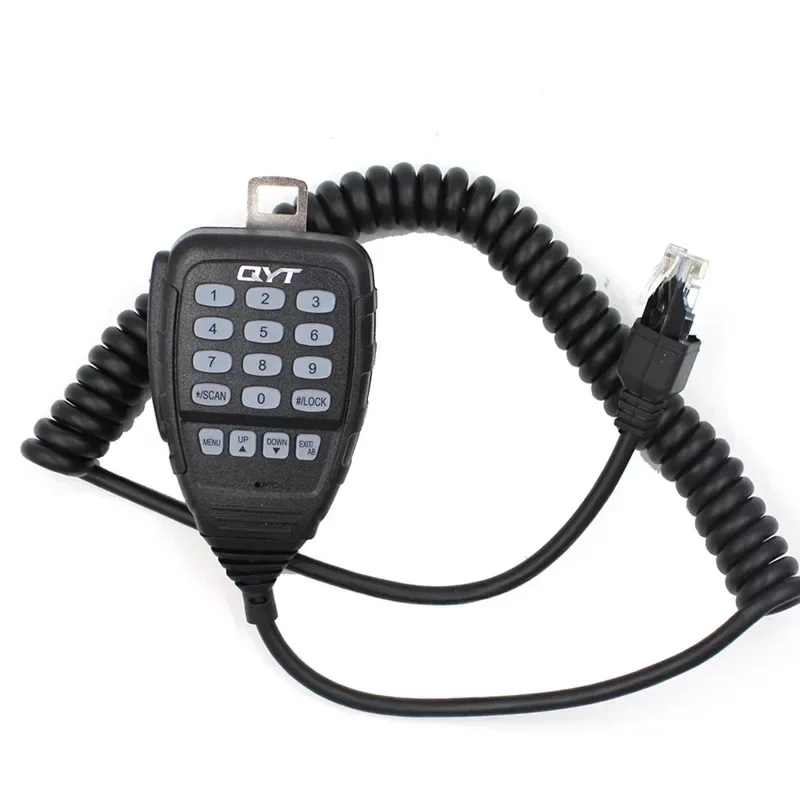 QYT Hand Speaker PTT Mic Microphone for KT-5800 8900D UV980 7900D 8900R 780PLUS 980Plus KT8900 KT7900 Mobile Radio Walkie Talkie