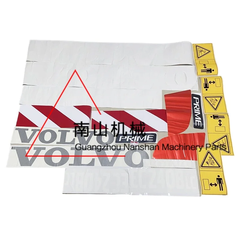 For Vol-vo Ec55b 60b 140b 210b 240b/290b/360b/460bstickers For Entire Car Body Excavator Parts