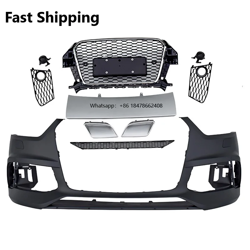 

High Quality Car 2013-2016 Front Rear Bumper Kits RSQ3 Style Full Body Kits for Q3 SQ3 2013 2014 2015 2016