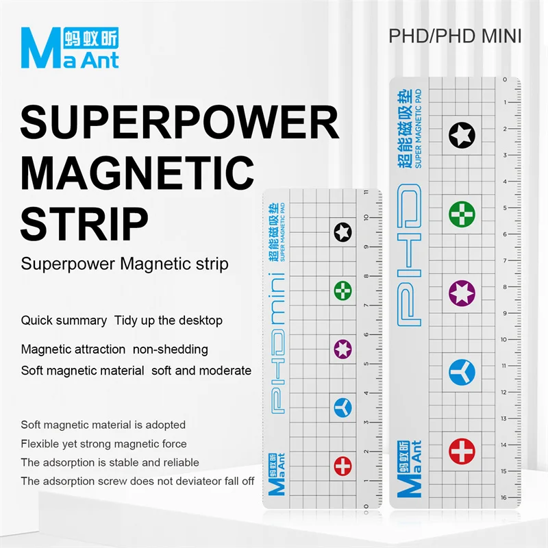 MaAnt PHD M069/PHDmini M070 Screws Soft Super Magnetic Storage Pad for Mobile Phone Tablet Computer Screw Storage Mat