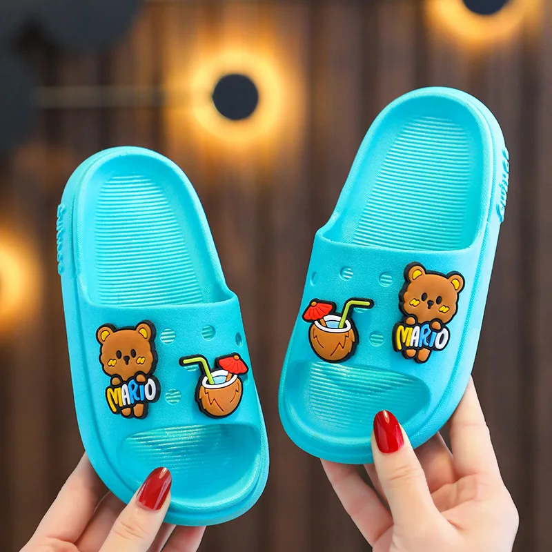 Children\'s slippers boys shoes baby bathroom non-slip slippers kids summer little child kids shoes for girl