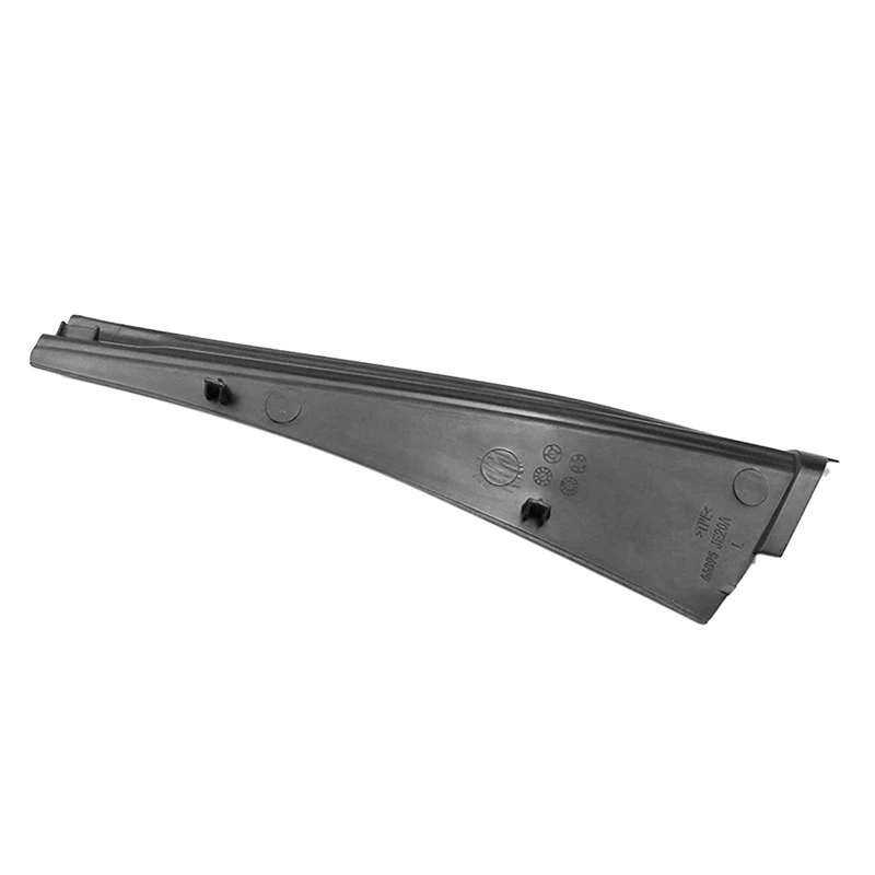 Cubierta lateral del limpiaparabrisas delantero del coche, Deflector de agua, placa de capó, izquierda y derecha, apto para Nissan Qashqai J10 2008-2015