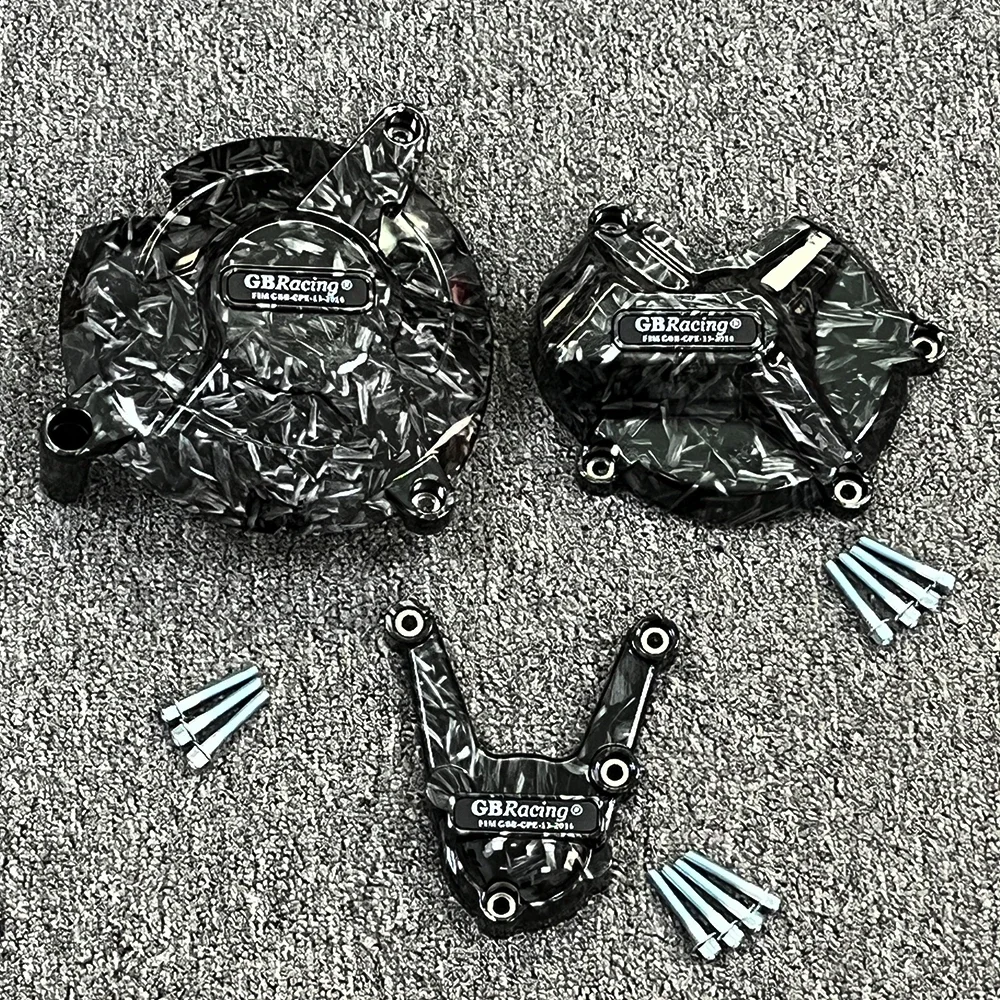 

S1000XR 2015-2019 Motorcycles Engine Cover Protection For BMW S1000RR 17-18&S1000R 17-20 Engine Covers Protectors Forged Texture