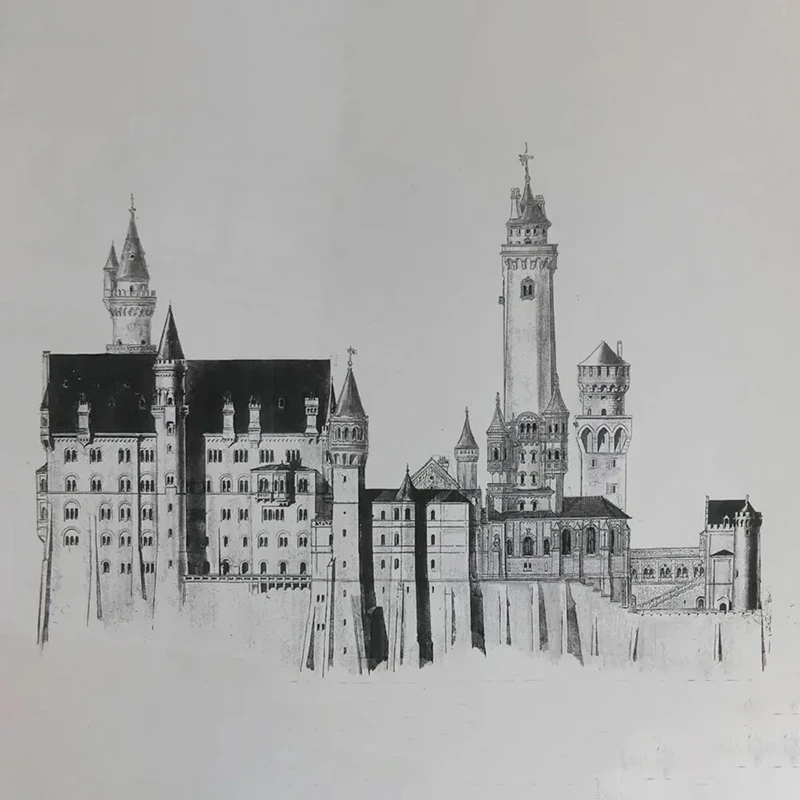 새로운 MOC 빌딩 블록, 중세 건축 모델, 새로운 슈벤슈타인 성 기술, 모듈형 어린이 장난감 DIY 세트