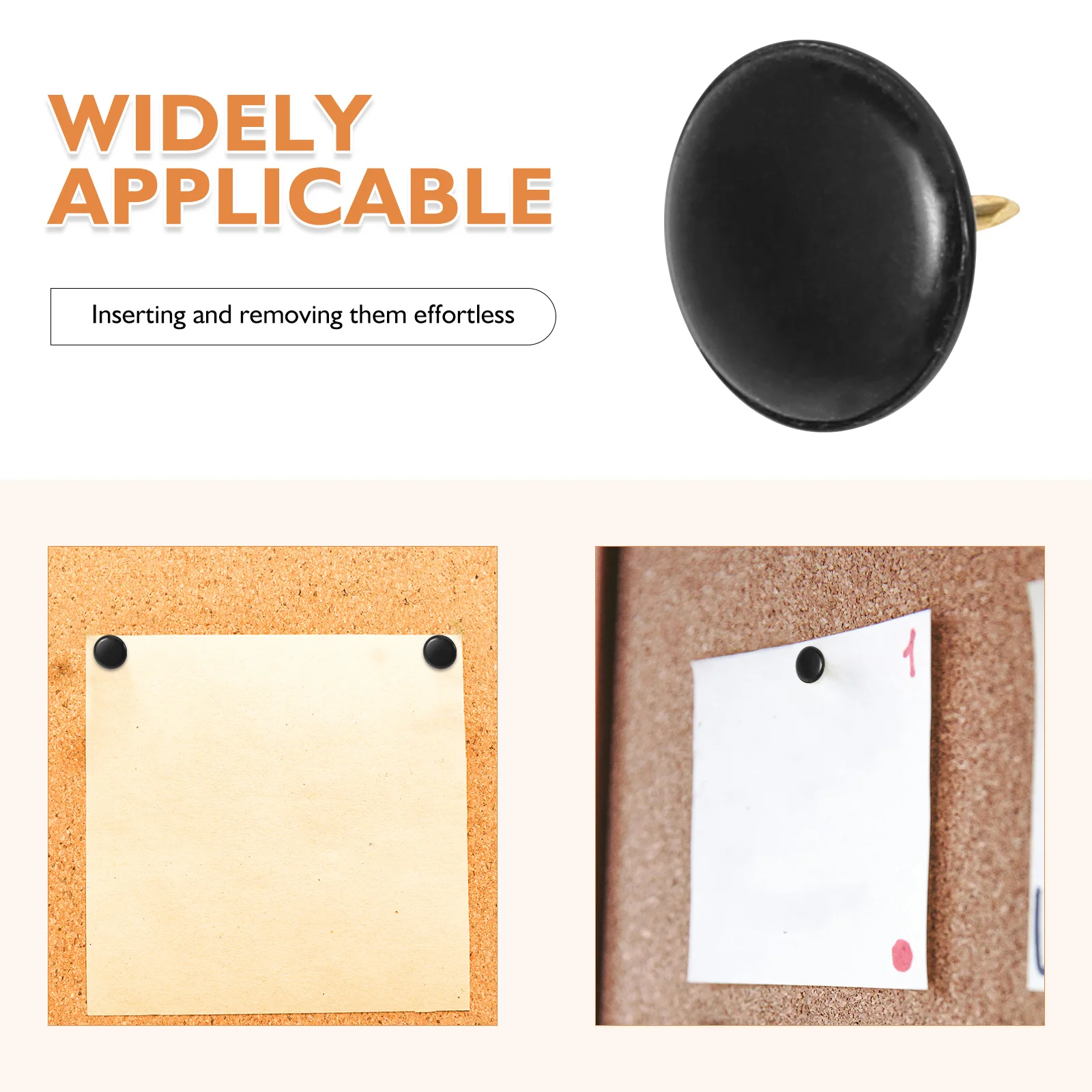 400 puntine da disegno a testa piatta puntine da ufficio rivestite in plastica per bacheca poster puntine da disegno decorative da parete