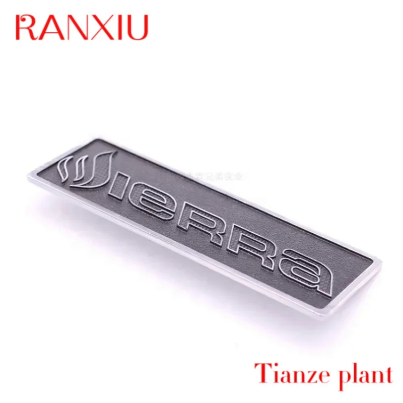 Custom Custom Engraved Logo Metal Plate Sticker For Kitchen Oven Scutcheon