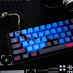 Jinx Personality Key Cap Set PBT 137 Key Gaming Key Cap for 60/84/98/108 Mechanical Keyboard Profile MX Switch