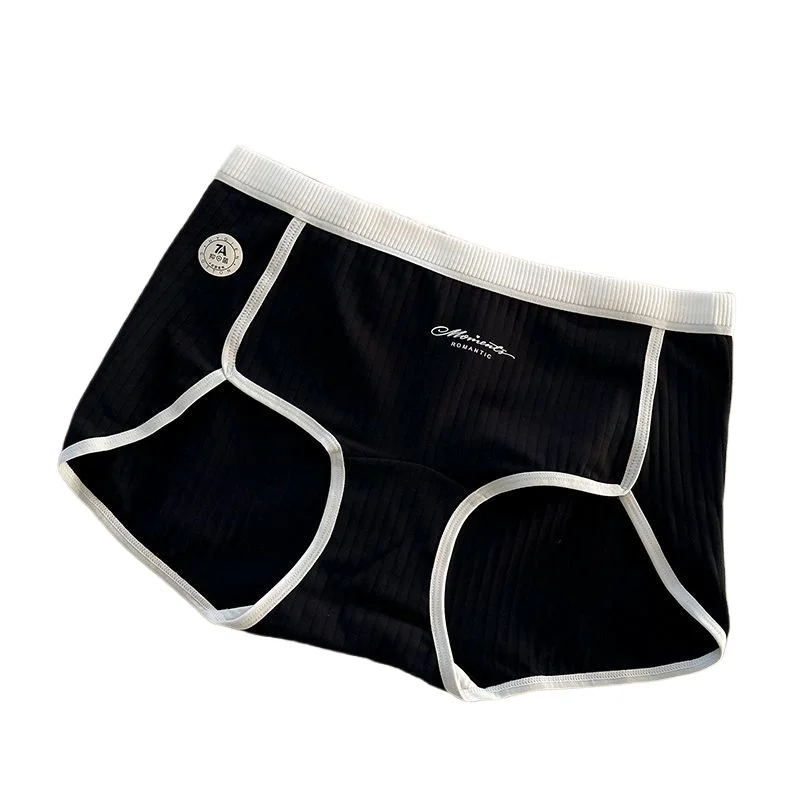Large Size Women's Underwear Comfortable Breathable and Seamless, Fat Sister 95KG Extended Gear High Split End Women's Intimates