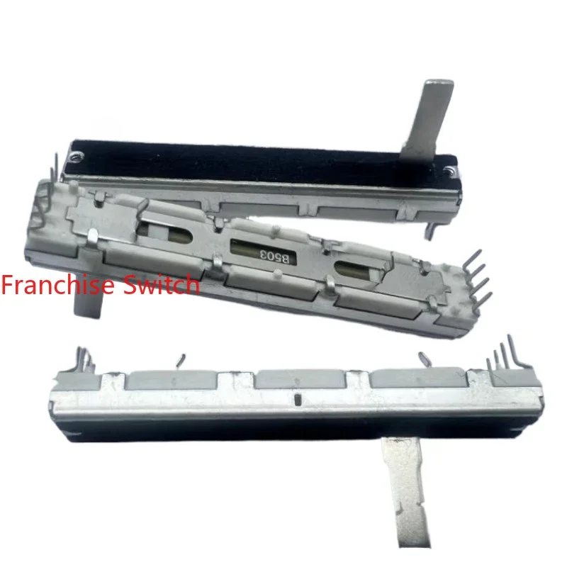 

10 шт. потенциометров DJM-2000 для микшера, прямой, ползунковый, B50K, длина вала 60 мм, диаметр вала 15 мм