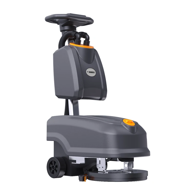 Chancee M30 Small Electric Walk Behind Concrete Warehouse Floor Scrubber