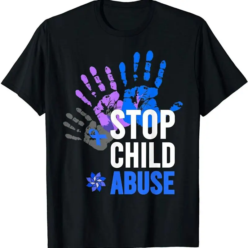 

Новая ограниченная футболка Stop Child Abuse, осведомленность о предотвращении
