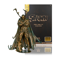 McFarlane Toys Spawn 311 Spawn Patina Edition 18cm Action Figure Gold Label Model Doll Gift