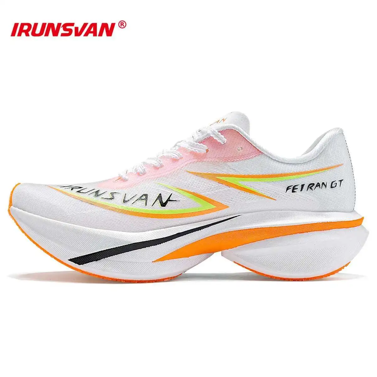 

IRUNSVAN Arrivals T800 Carbon Plate Running Lightweight Racing Shoes For Men Women - Marathon Training, Cushioned & Anti-Slip
