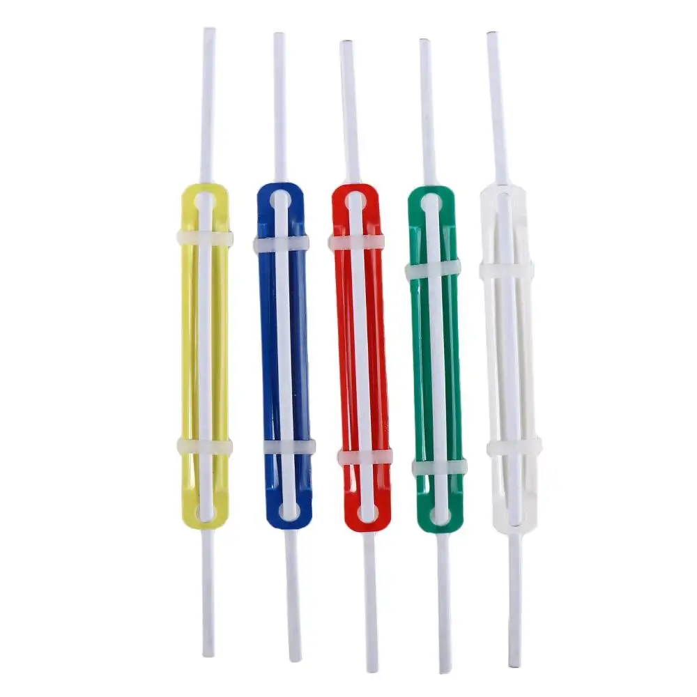 Álbum desmontable duradero para escuela, bricolaje, álbum de recortes, Clips de encuadernación estacionarios, tira de sujetadores de papel, carpeta de archivos, carpeta de papel