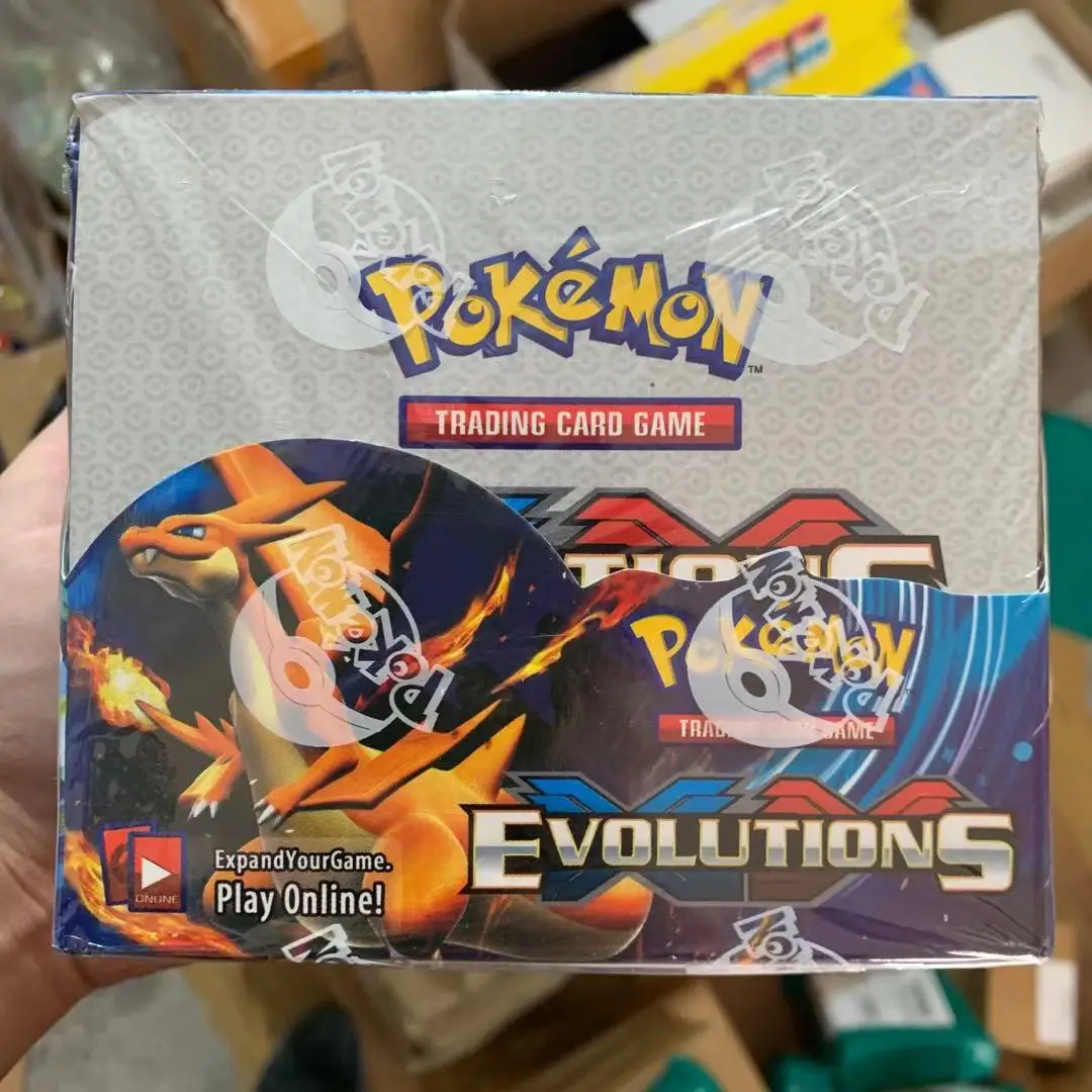 324Pcs/Box Pokemon Cards TCG Series Sun Moon Lost Thunder English Trading Card Game Evolutions Booster Collectible Card Game Toy