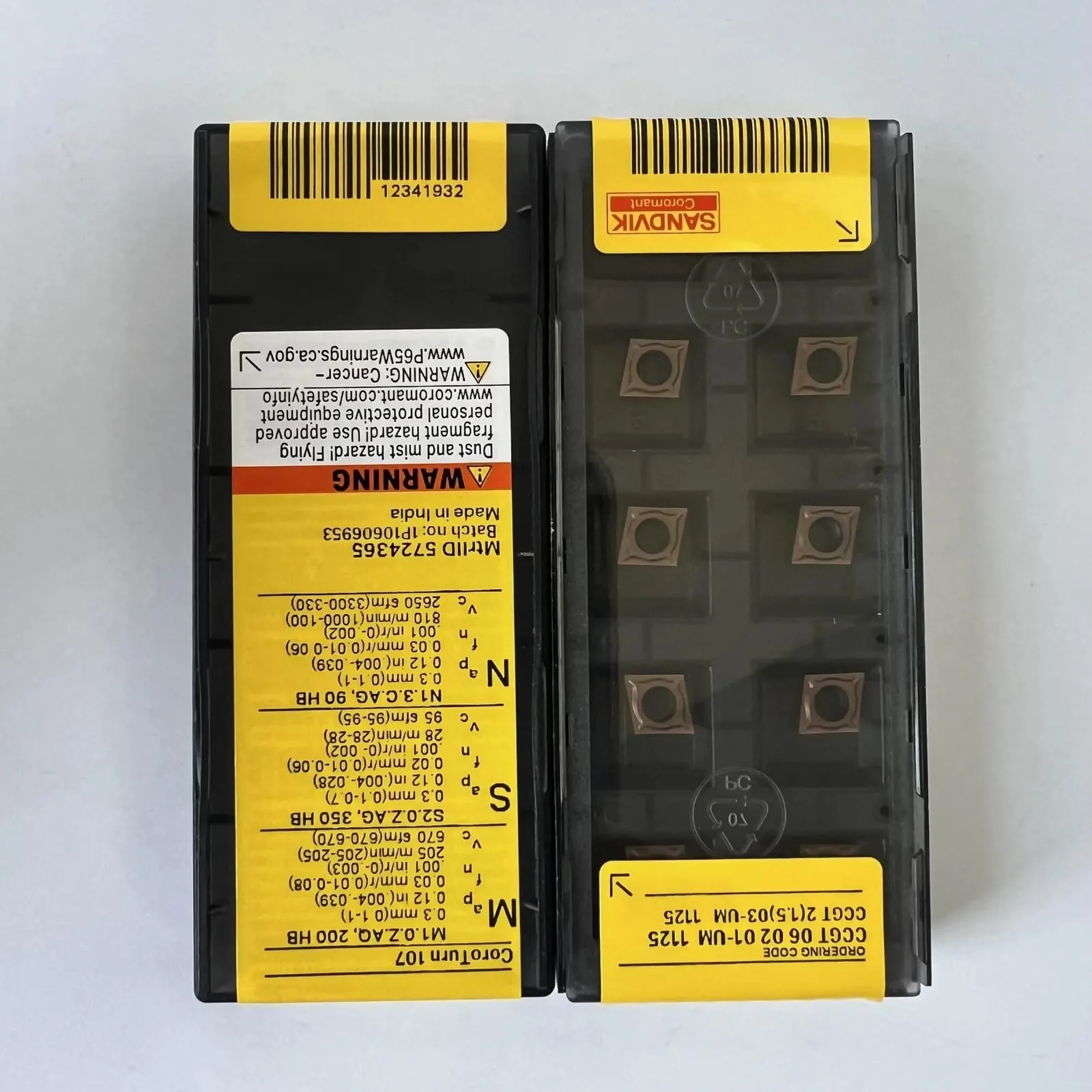 

CCGT060201-UM 1125 / CNC lathe carbide blade 10 PCS