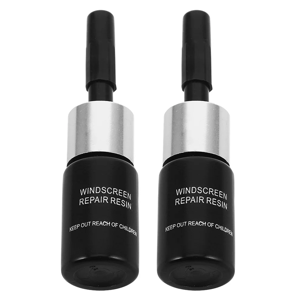 

2Pcs Windshield Chip Repair Kit Durable Glass Repair Liquid Easy Operation Scratch Remover for Car Windows Crack Windshield Fix