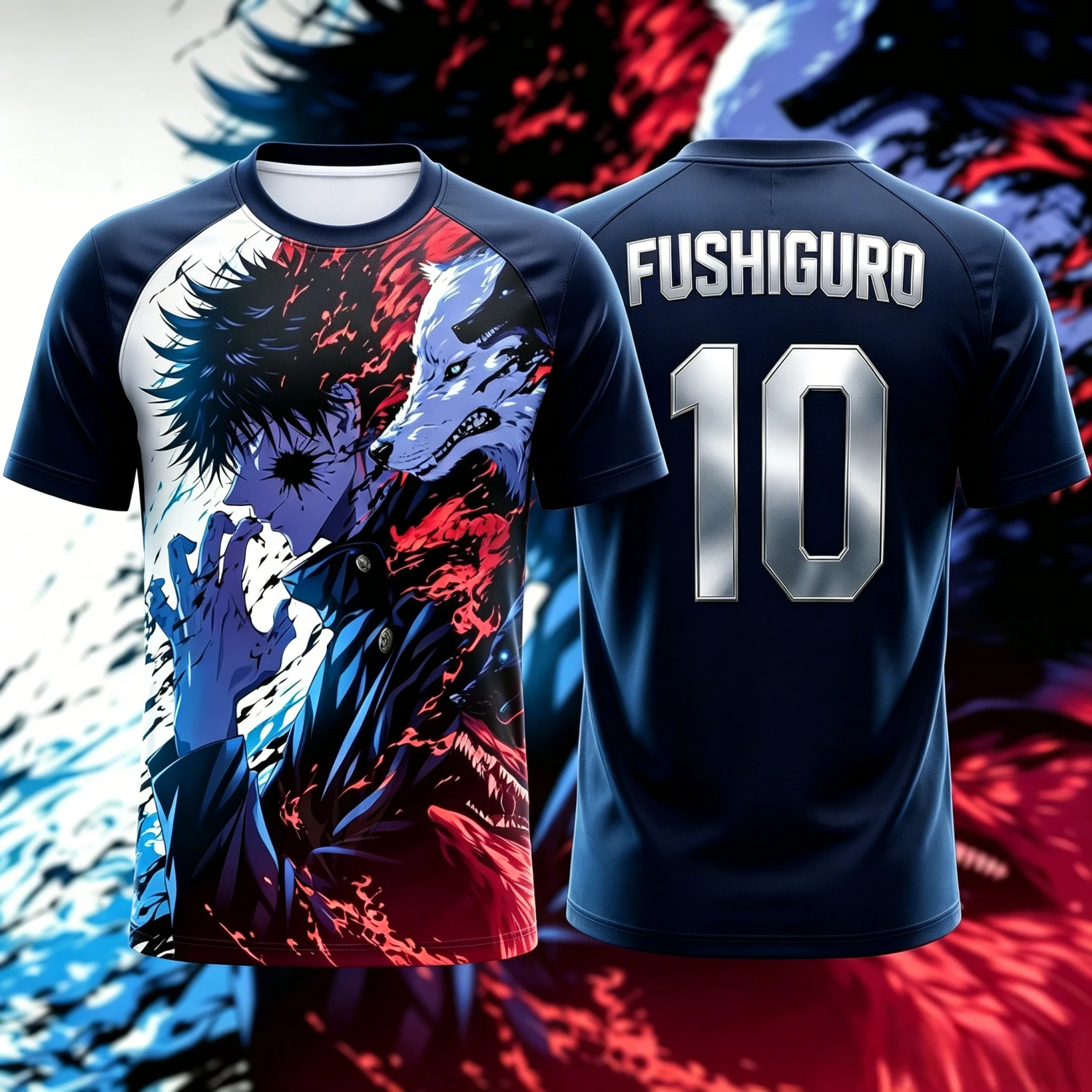 2026 Summer Jujutsu Kaisen Retro Cosplay T-shirt Men's 3D Printed Jiu Jitsu Short-sleeved Family Unisex Children's Sports Shirt