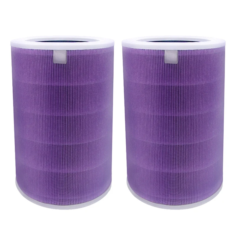 

2X Air Purifier Filter Replacement Active Carbon Filter For Xiaomi 1/2/2S/3/3H HEPA Air Filter Anti PM2.5 Formaldehyde C