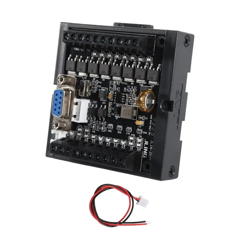 well-made-programmable-controller-fx1n-20mt-plc-module-regulator-industrial-control-board-dc24v-programmable-logic-controller