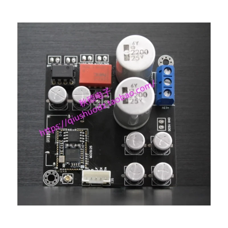 QCC5125 Bluetooth 5.0 Qualcomm 5.1 I2S Decoder Board ES9018K2M Audio DAC