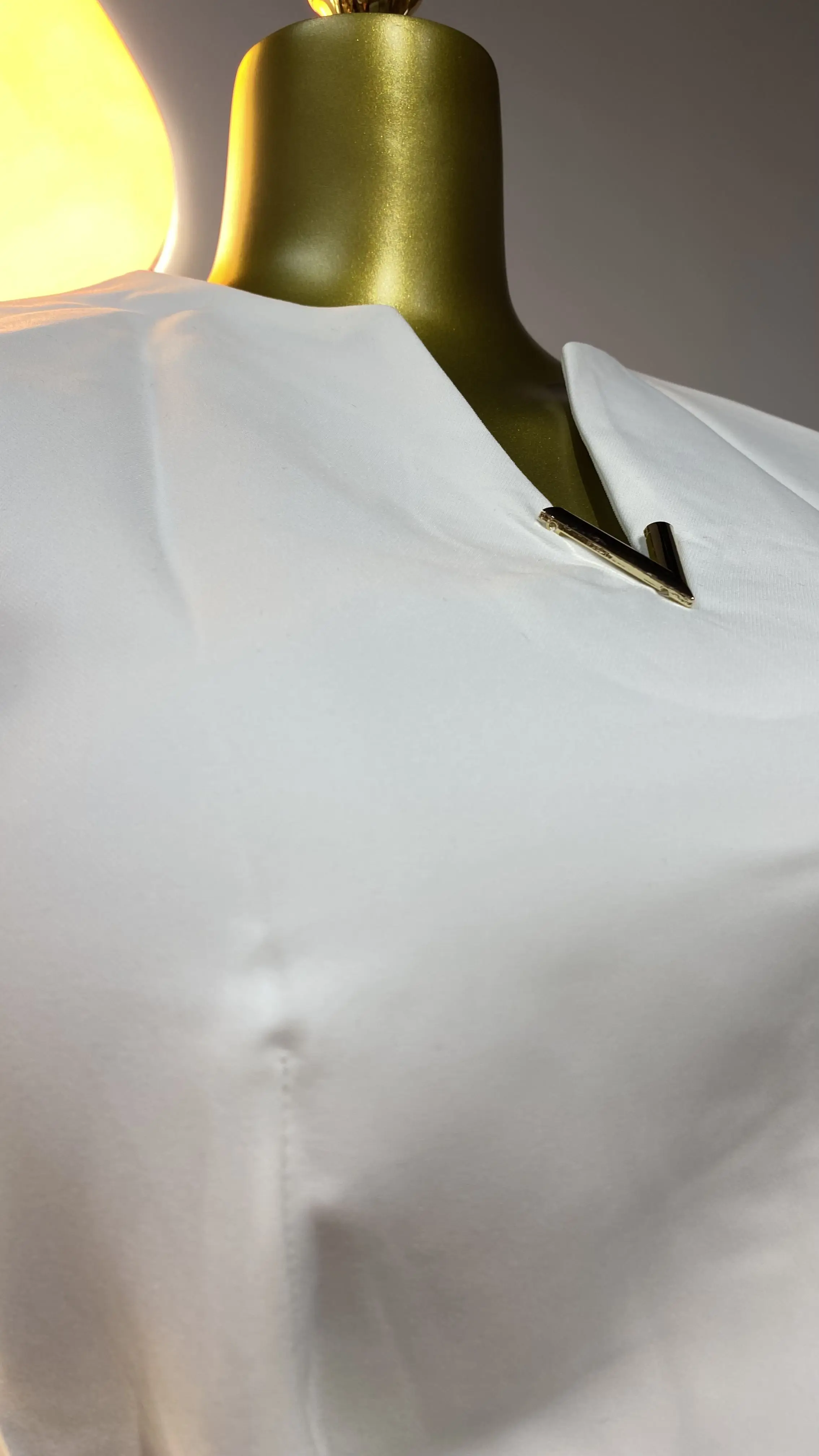 Gorgeous summer mesh stitching women's elegant knee-length pencil office dress-GZMM275