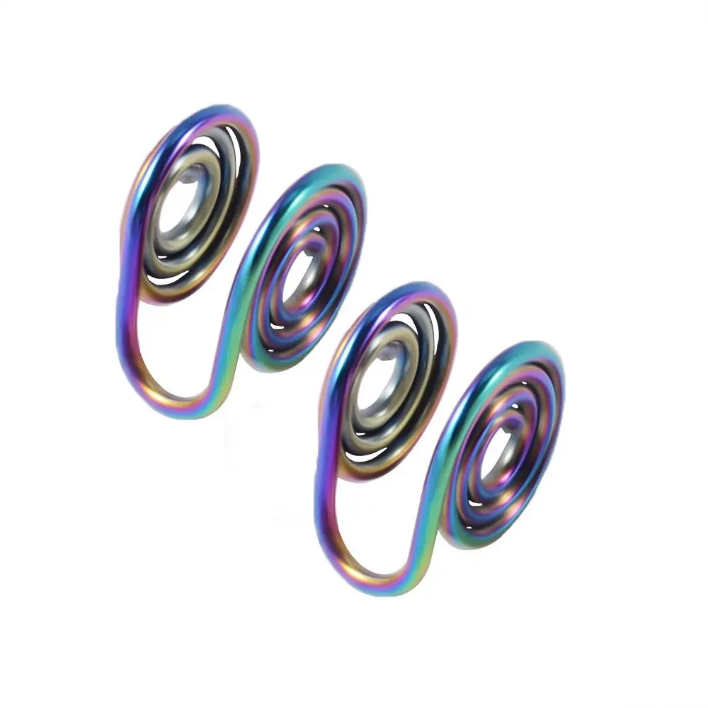 لتورم الضغط الأقراط الفولاذ المقاوم للصدأ أسود اللون دوامة الغضروف الأذن الكفة مجوهرات اكسسوارات الأقراط غير ثقب