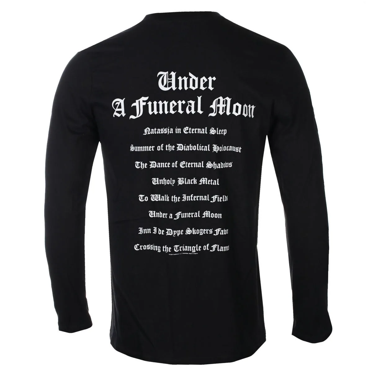 DARKTHRONE تحت قمر مضحك كم طويل تي شيرت الرجال النساء البلوز هوديي ريترو الفرقة Y2k البلوفرات العلامة التجارية بلايز الرجال الملابس