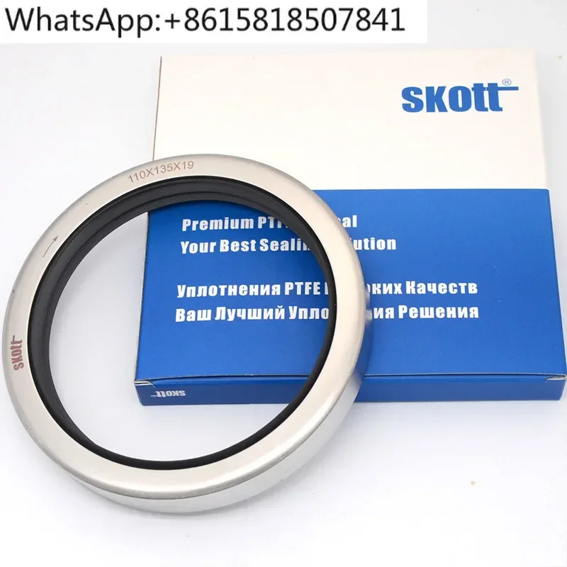 

Shaft diameter 110 skott air compressor oil seal stainless steel oil seal double lip high speed corrosion shaft seal