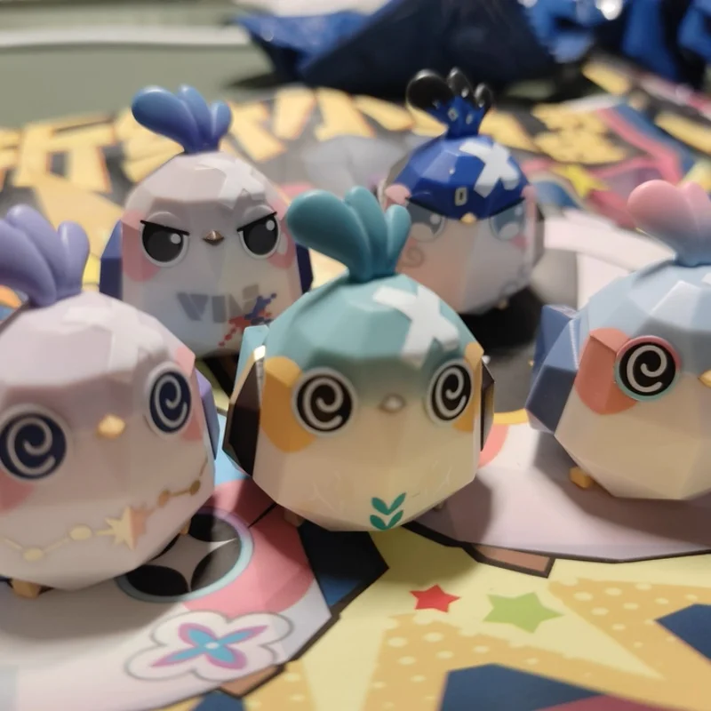 Genuíno honkai: star rail origami série de pássaros caixa cega caixa misteriosa anime periférico bonito origami pássaro brinquedo presentes surpresa