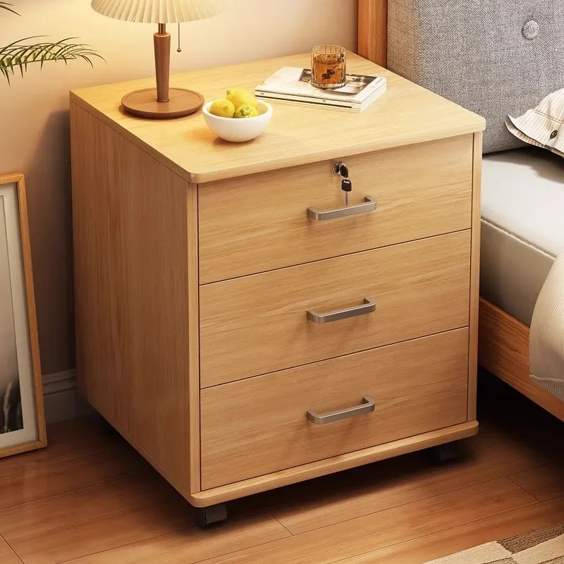 

Premium Bedside Tables Simple Modern Home Storage Cabinets Small Bedroom Shelves Rental Room Lockers