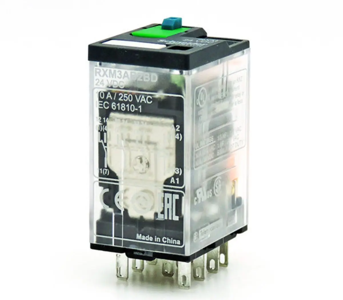 10-pz-rxm3ab2bd-harmony-rele-miniaturizzato-plug-in-10-a-3-co-con-led-con-pulsante-di-prova-bloccabile-24-v-dc