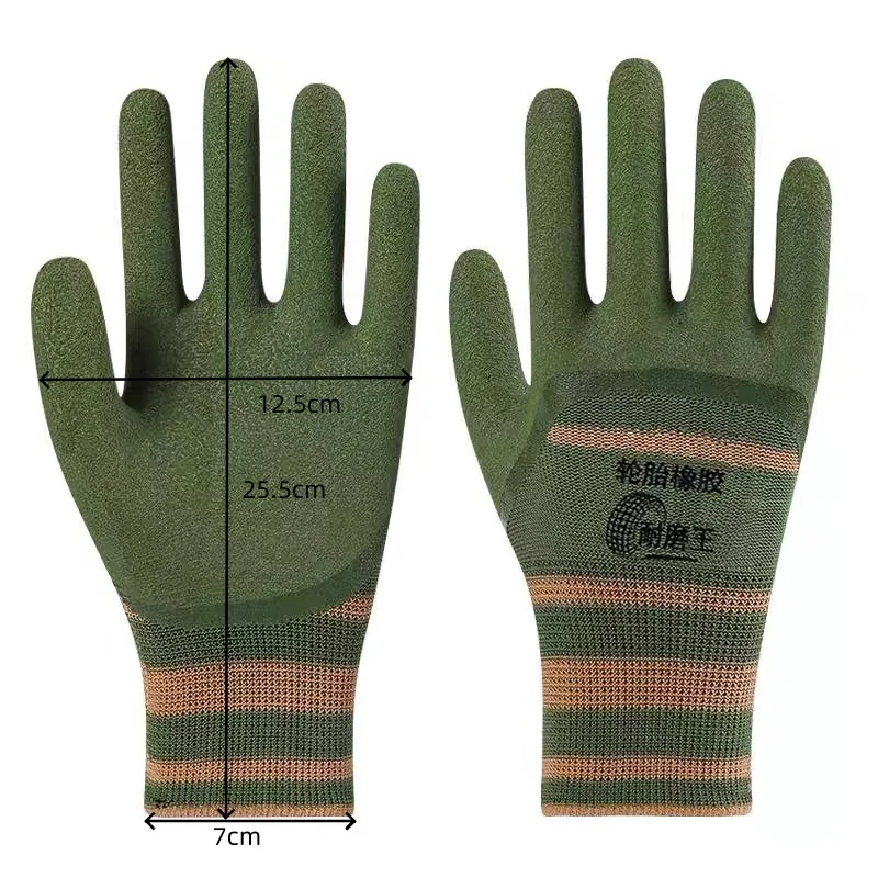 1/10 Pair Gardening Gloves Durable Stab-proof Wear-resistant Unisex Garden Gloves Cactus Rose and Blackberry Safe Planting Tool