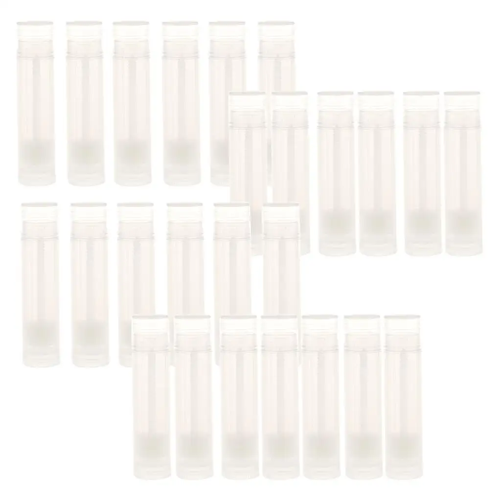 25 Stuks 5G Mini Diy Lippenbalsem Tubes Chapstick Flessen Containers Set