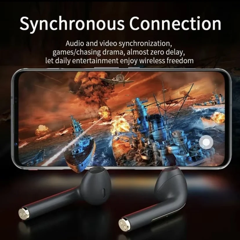 J18 바이노럴 무선 스테레오 이어버드 팝업 5.0 미니 스포츠 Tws 블루투스 헤드셋