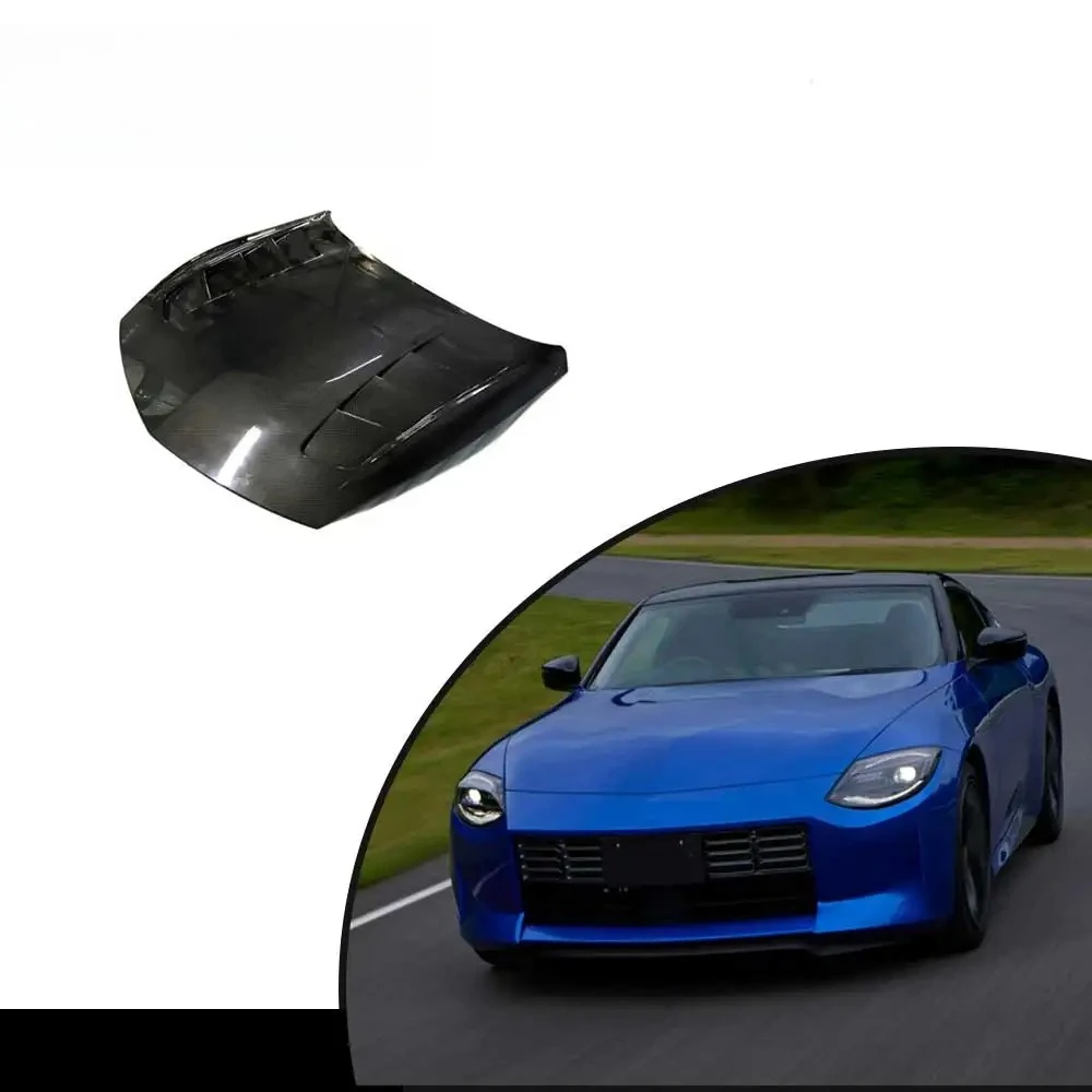 

Carbon Fiber Car Hood Bonnet Cover For Nissan 400Z