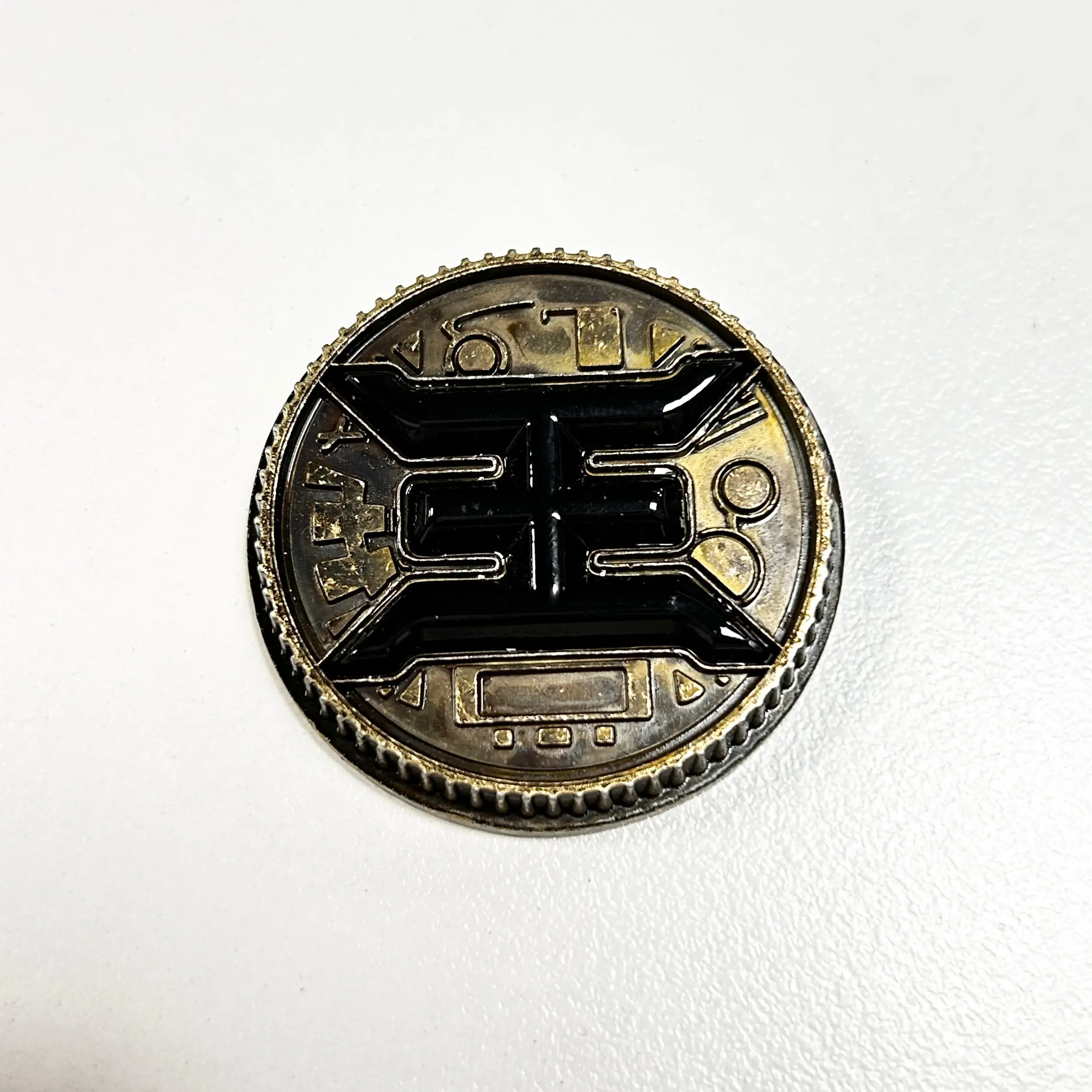 

Legacy BLACK ZEO CRYSTAL Power Coin-Weathered for Bandai Legacy Ranger Morpher