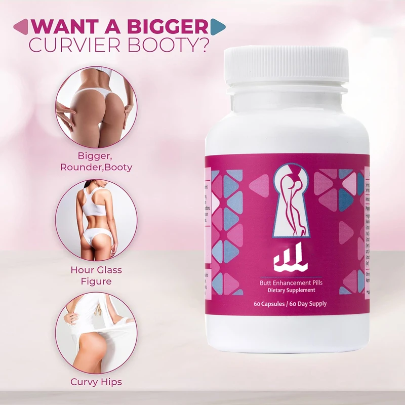 

Butt Booster - containing macagan extract and fenugreek extract - 60 capsules