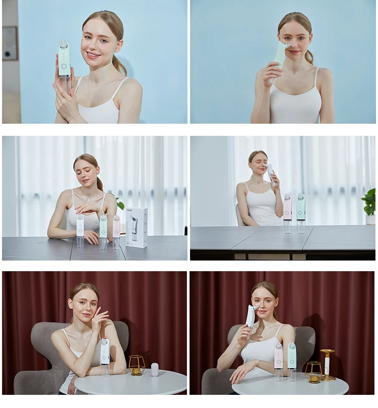 Dropshipping Producten 2024 Mini Water Dermabrasie Peeling Aqua Facial Kleine Bubble Elektrische Comedondrukker Stofzuiger