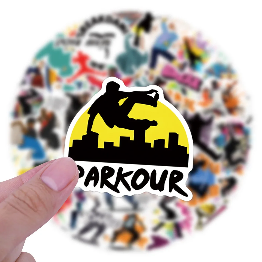 

10/30/55PCS Break Dance Cartoon Stickers Cool Dance Graffiti Sticker Luggage Laptop Guitar Car Bike Skateboard Decals Kids Toys