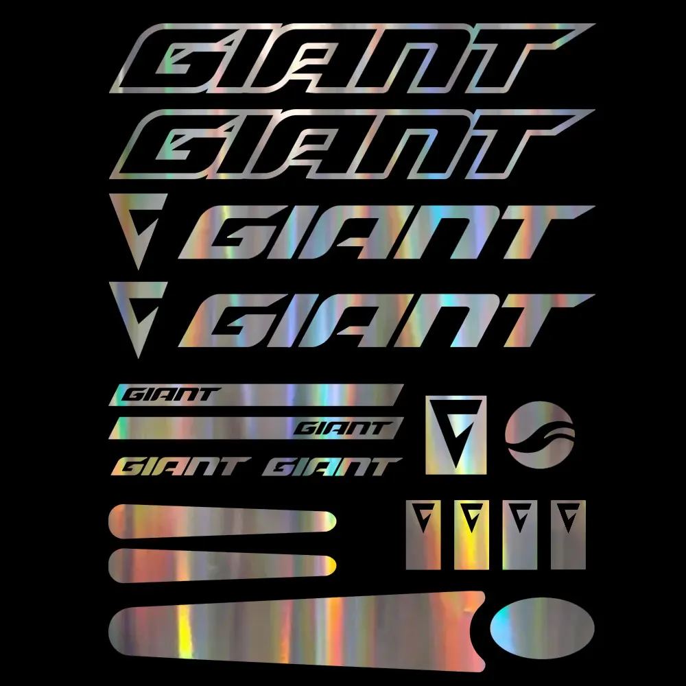 Adesivos para bicicletas GIANT, decalques protetores de quadro