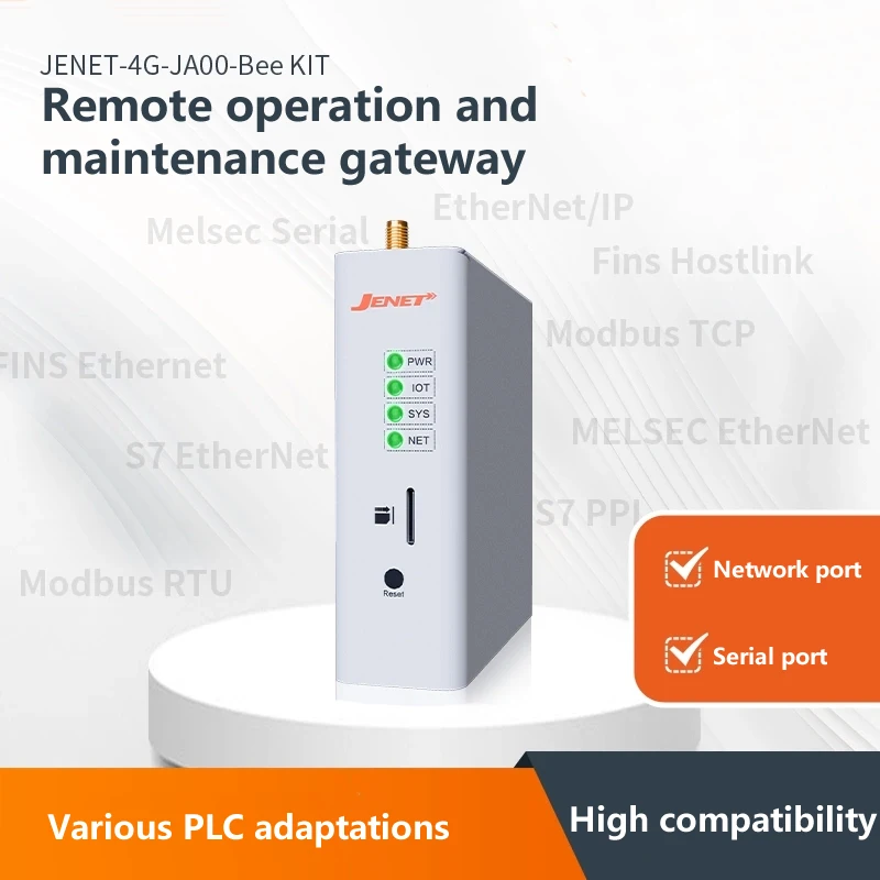 PLC Data Collection,Remote Debugging,Remote Operation and Maintenance Gateway Monitoring,Industrial PLC,4G IoT Gateway