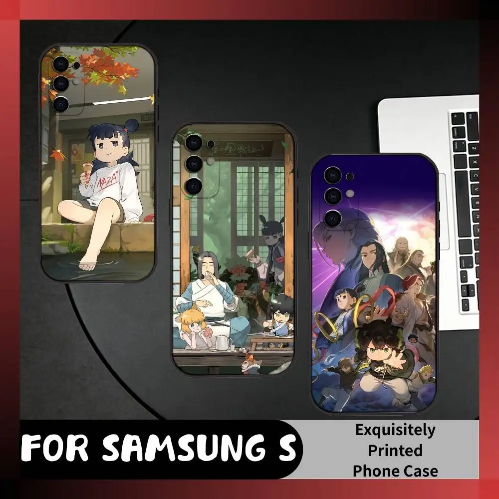 Xiaohei The Legend of Hei 2 Movie  Phone Case For Samsung S25,S24,S21,S22,S23,S20,Ultra,S26,Plus,Fe,Note,5G Black Cover