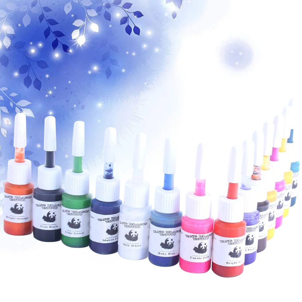 

14pcs Safe Pigment Multi Colors Ink Pigment for Body Professional Beauty Supplies