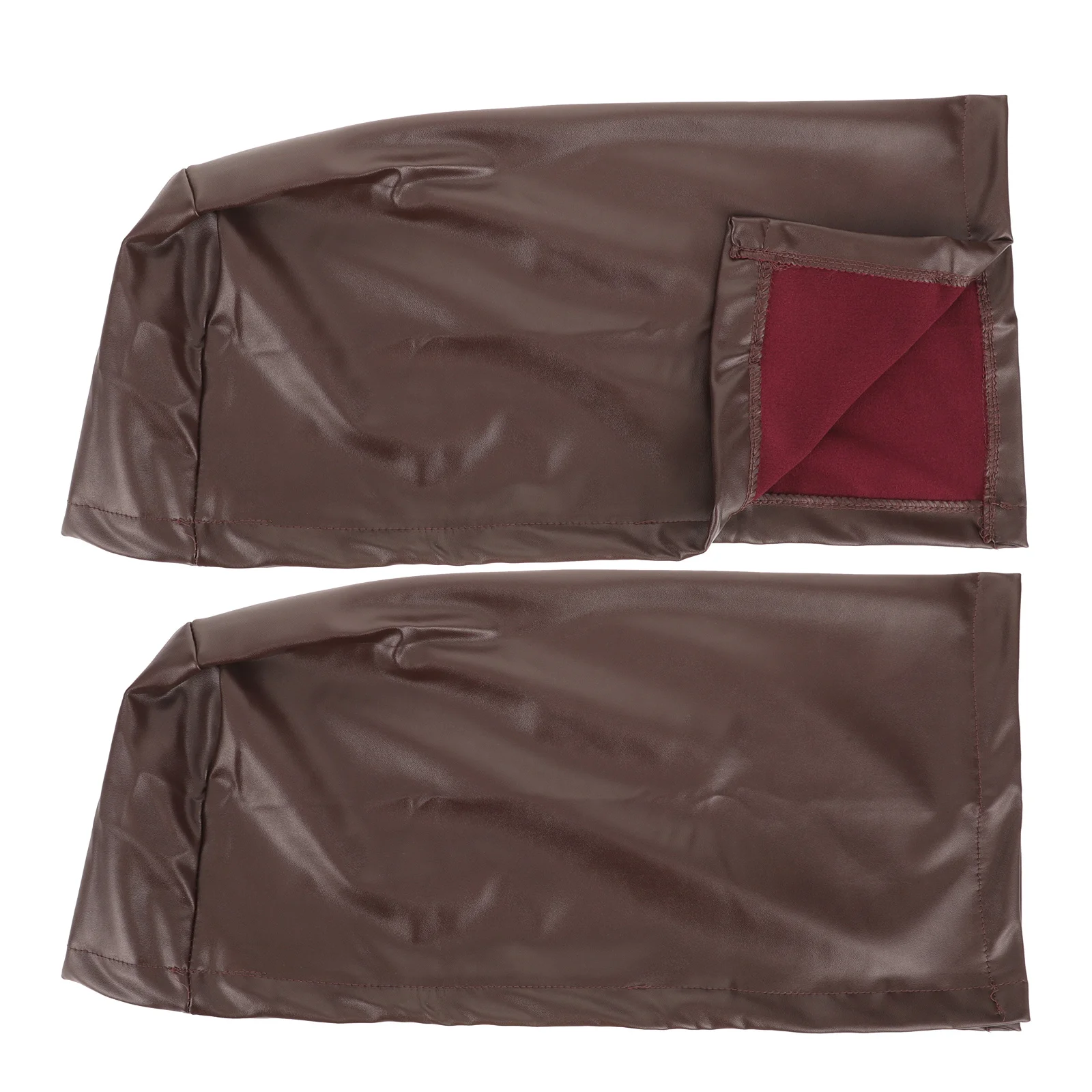 2Pcs Elastic Sofa Armrest Covers Stretch Armchair Slipcovers Couch Arm Protectors Universal Sofa Supplies Home Office Use